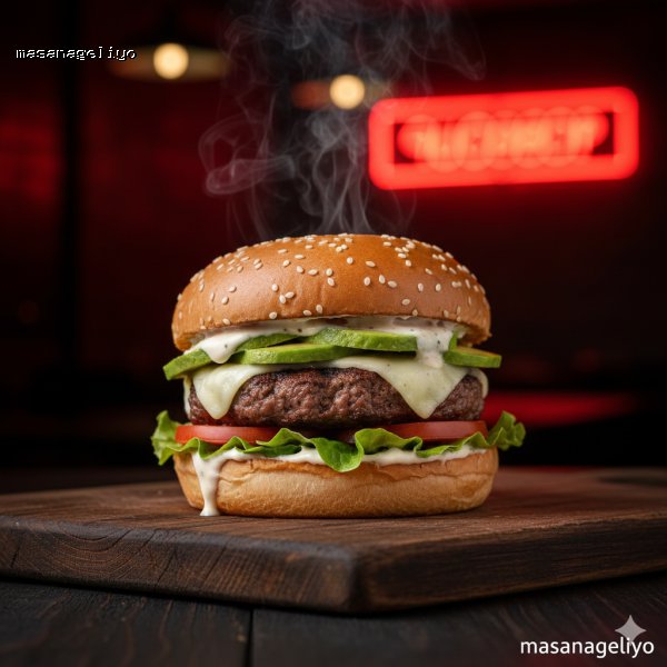 Avocado Ranch Burger