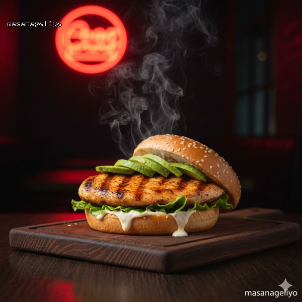 Grilled Chicken Burger