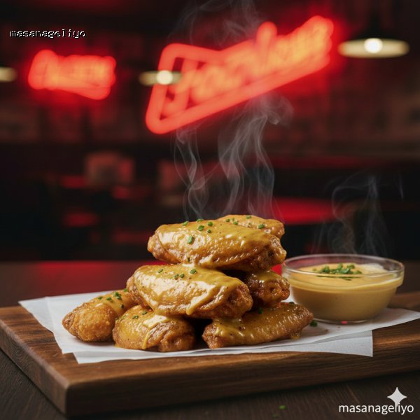 Honey Mustard Wings (8)