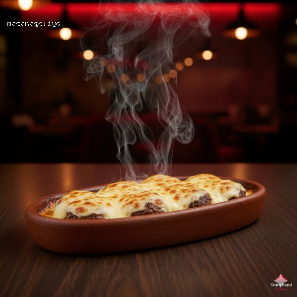 Kiremitte Kaşarlı Köfte