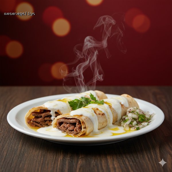 Et Tantuni Yoğurtlu Dürüm