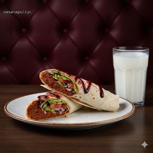 Çiğköfte Dürüm + Ayran