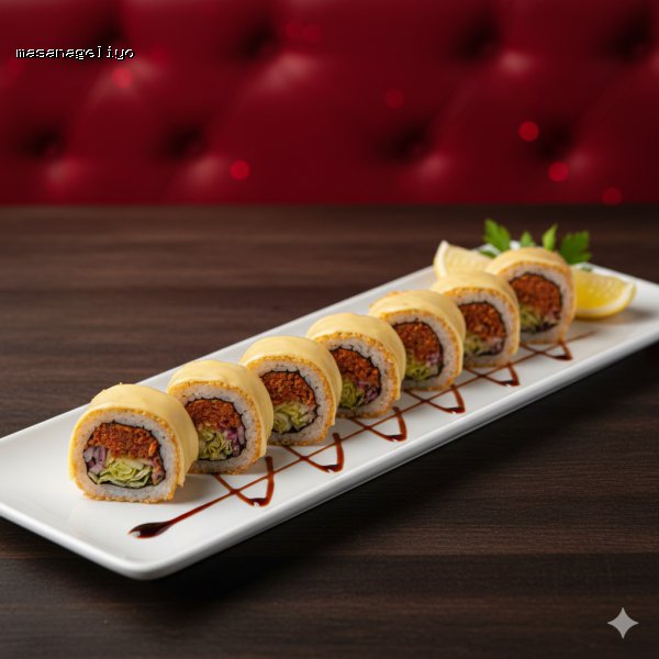 Cheddarlı Çiğköfte Suşi (8 Parça)