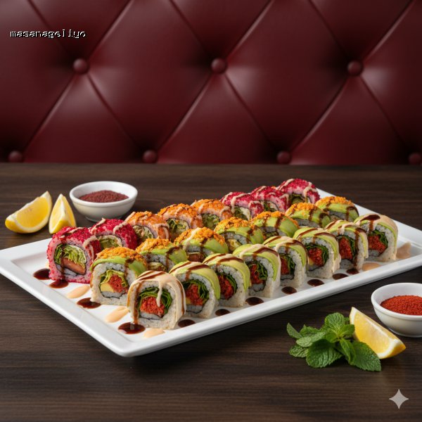 Mix Çiğköfte Suşi Tabak (16 Parça)