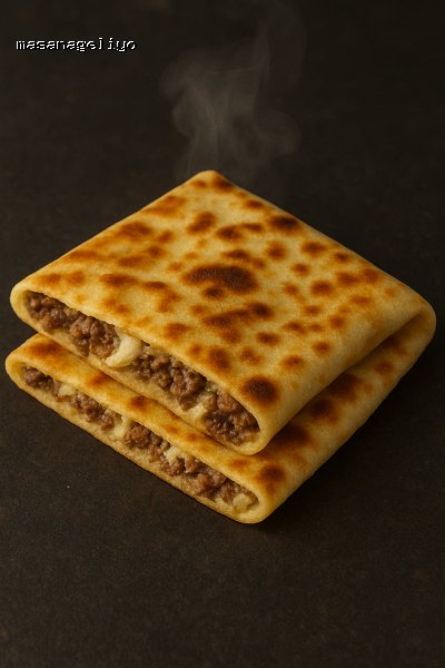 Kavurmalı Kaşarlı Gözleme