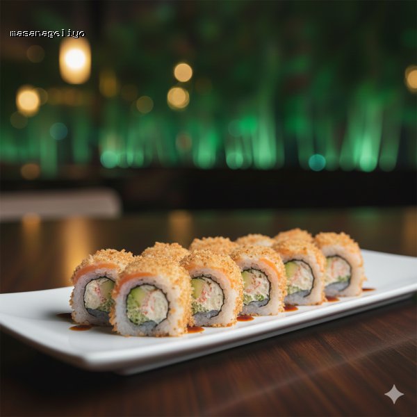 Crispy Salmon Roll (8)