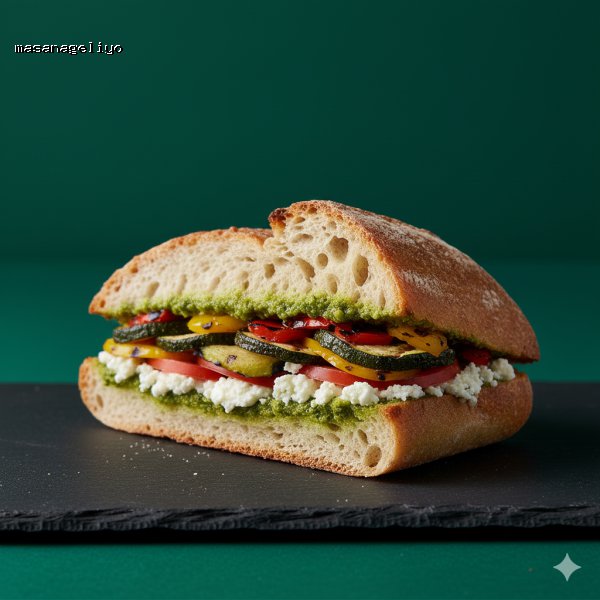 Izgara Sebzeli Ciabatta