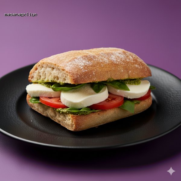 Mozzarella Pesto Sandviç