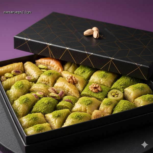 Fıstıklı Baklava Kutu (1 kg)
