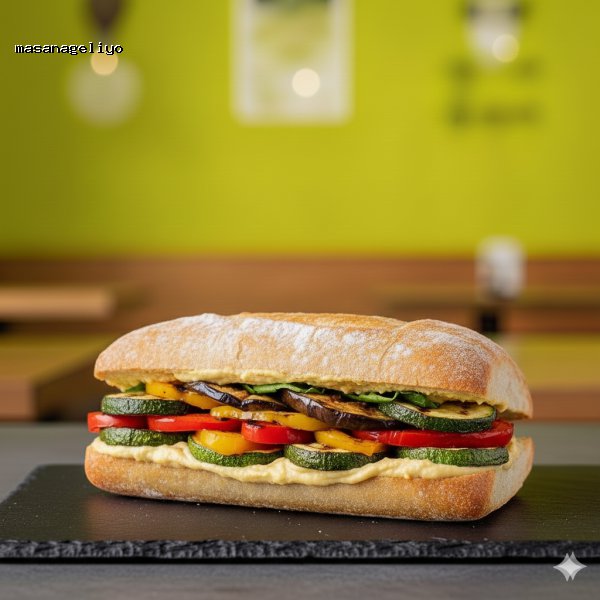 Izgara Sebze & Humus