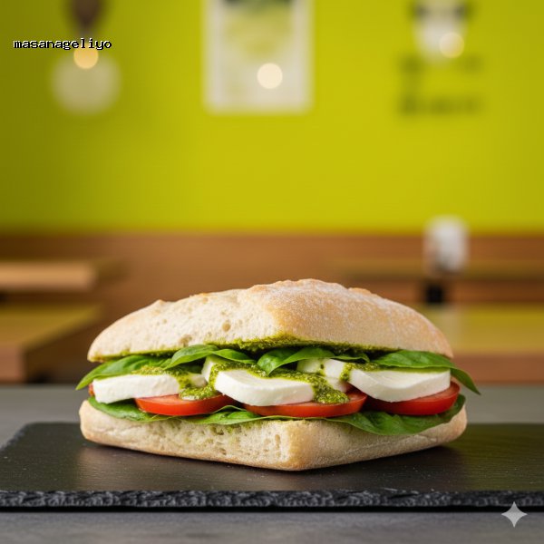 Mozzarella Domates Fesleğen