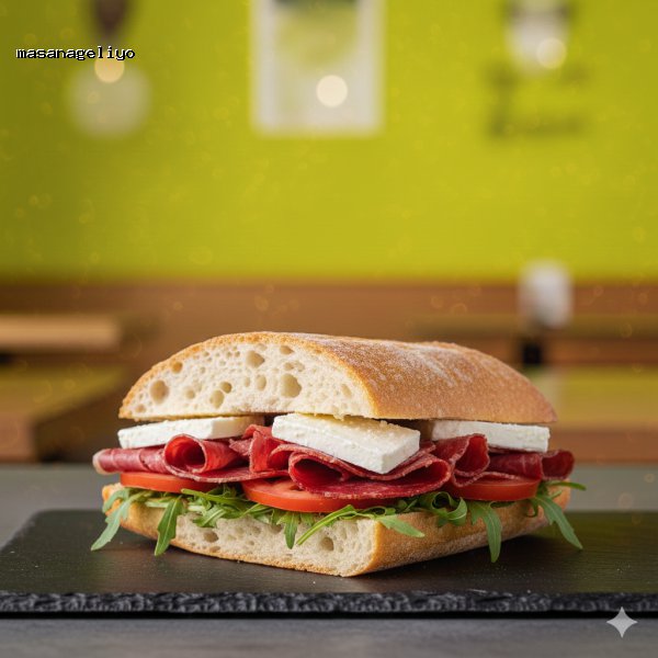 Pastırmalı Sandviç