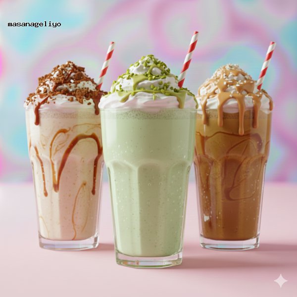 Milkshake Lotus / Fıstık / Karamel