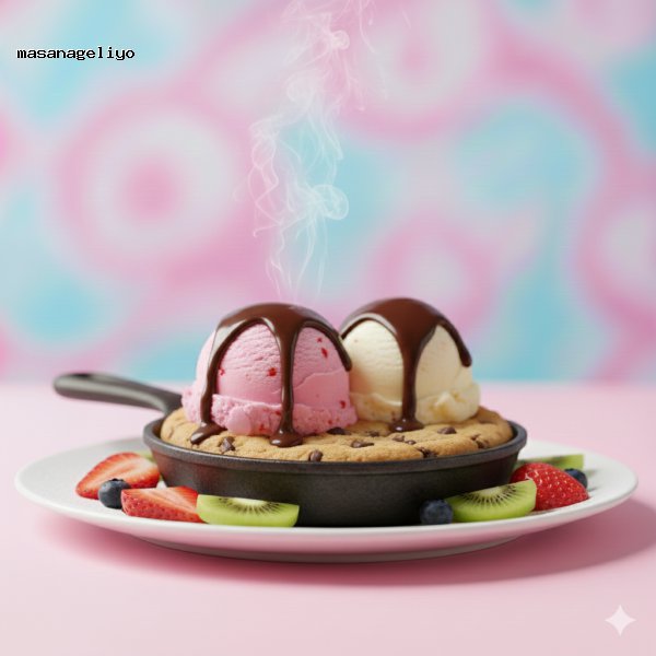 Sıcak Cookie + 2 Top