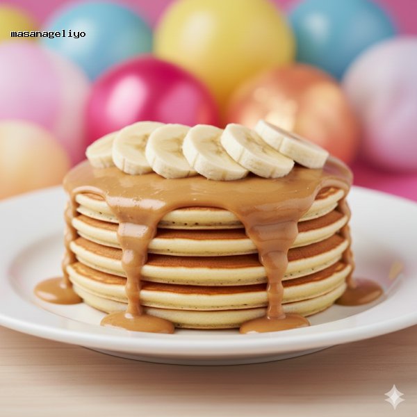 Fıstık Ezmesi & Muz Pancake