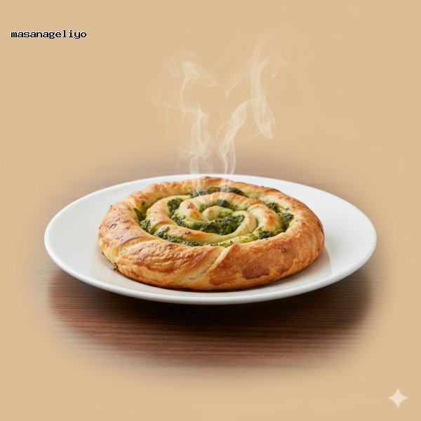 El Açması Gül Böreği Ispanaklı