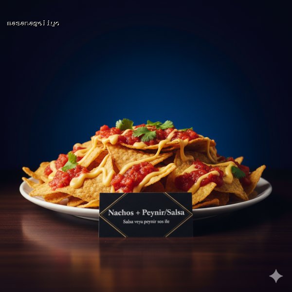 Nachos + Peynir/Salsa
